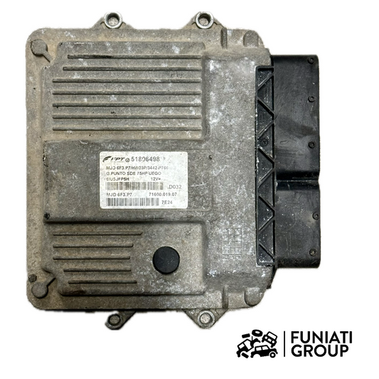 Centralina motore MAGNETI MARELLI Fiat Grande Punto usata 1.3 MJT 51806498 anno 2008